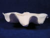 Tridacna Squamosa Clam Half Seashell are impressive shells which can hold flowers or wedding items.